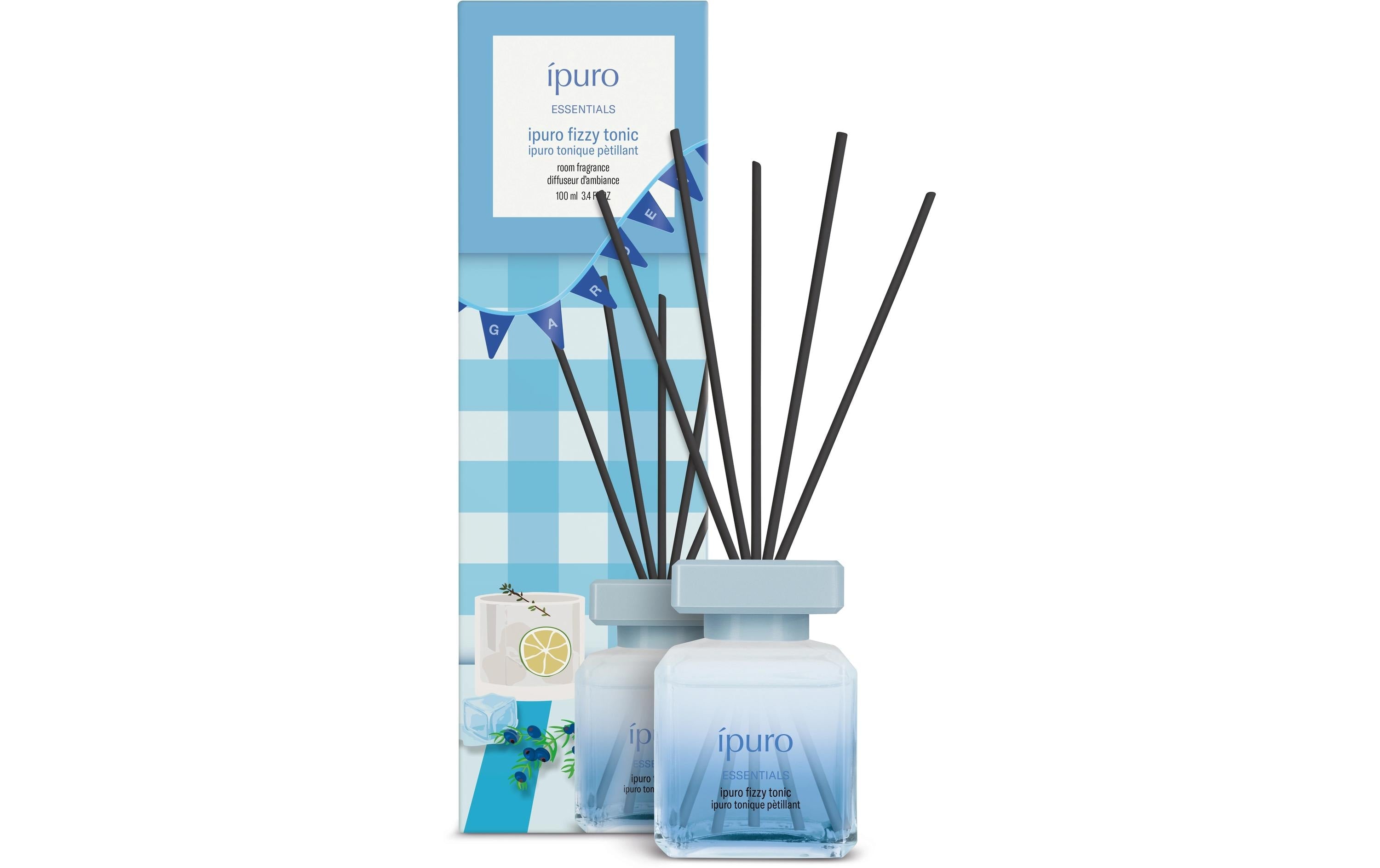 Ipuro Raumduft Fizzy tonic 100 ml, ESSENTIALS Limited Edition