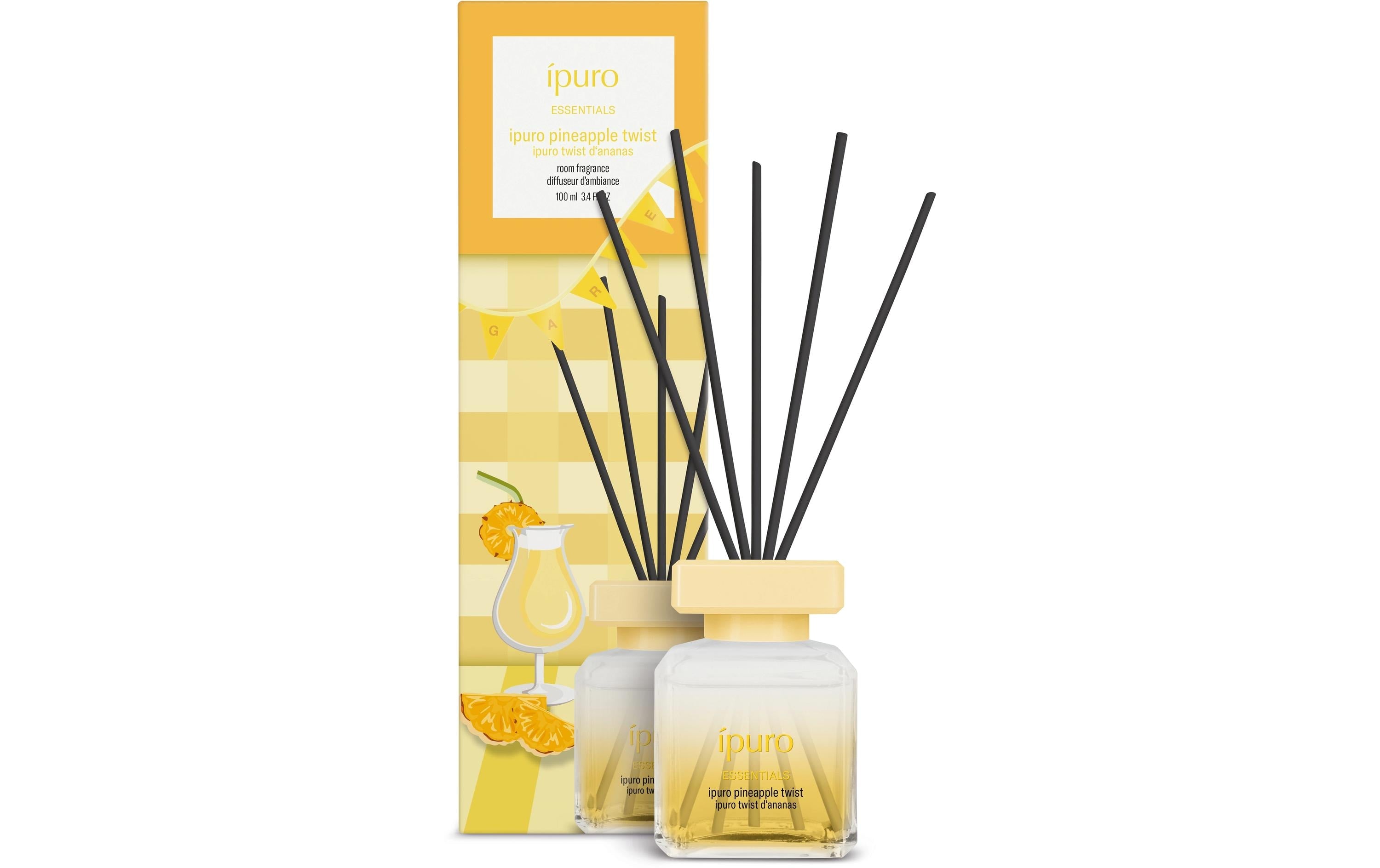 Ipuro Raumduft  Pineapple twist 100 ml, ESSENTIALS Limited Edition