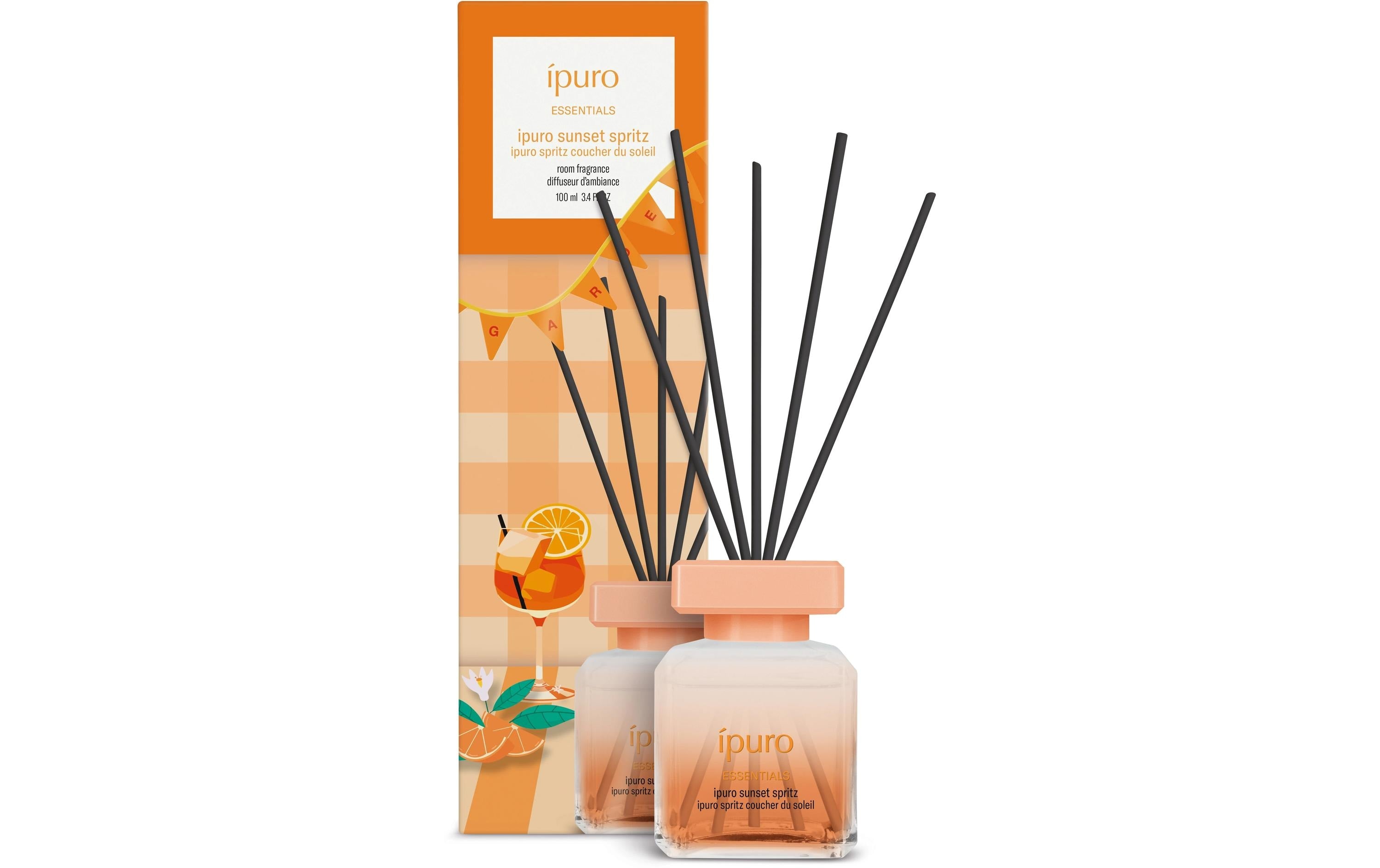 Ipuro Raumduft Sunset Spritz 100 ml, ESSENTIALS Limited Edition