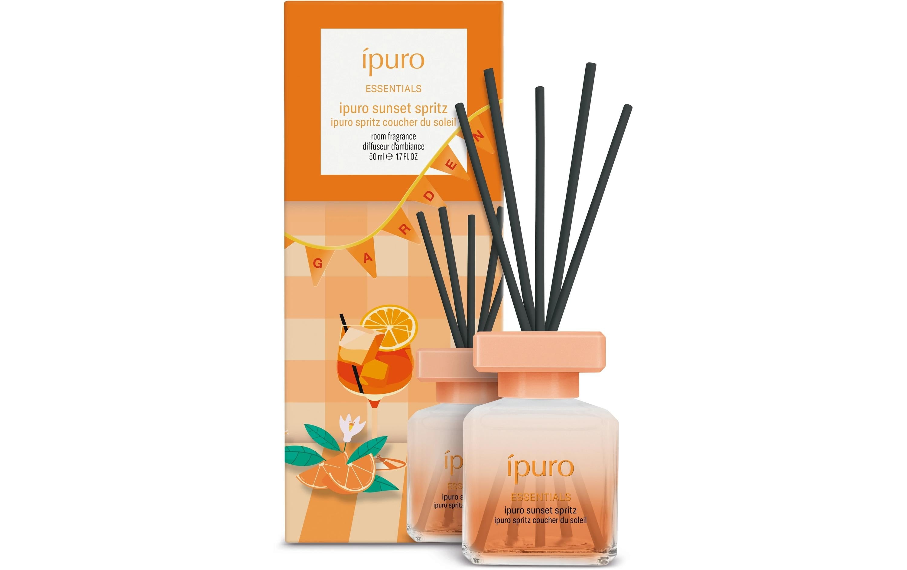 Ipuro Raumduft Sunset Spritz 50 ml, ESSENTIALS Limited Edition