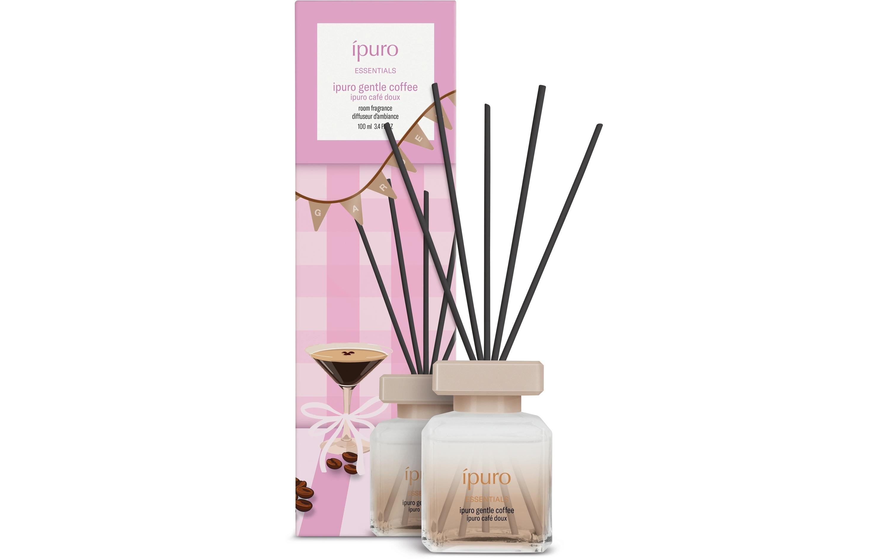 Ipuro Raumduft Gentle coffee 100 ml, ESSENTIALS Limited Edition