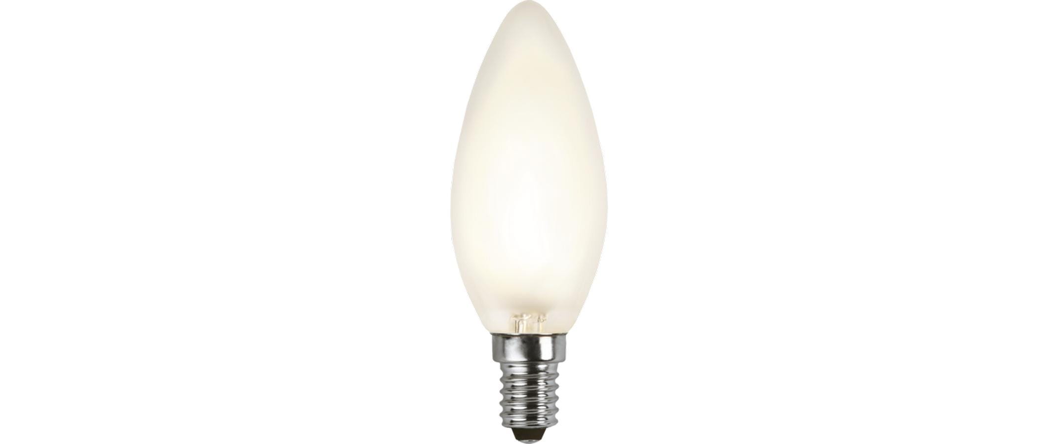 Star Trading LED Leuchtmittel E14 C35, frosted