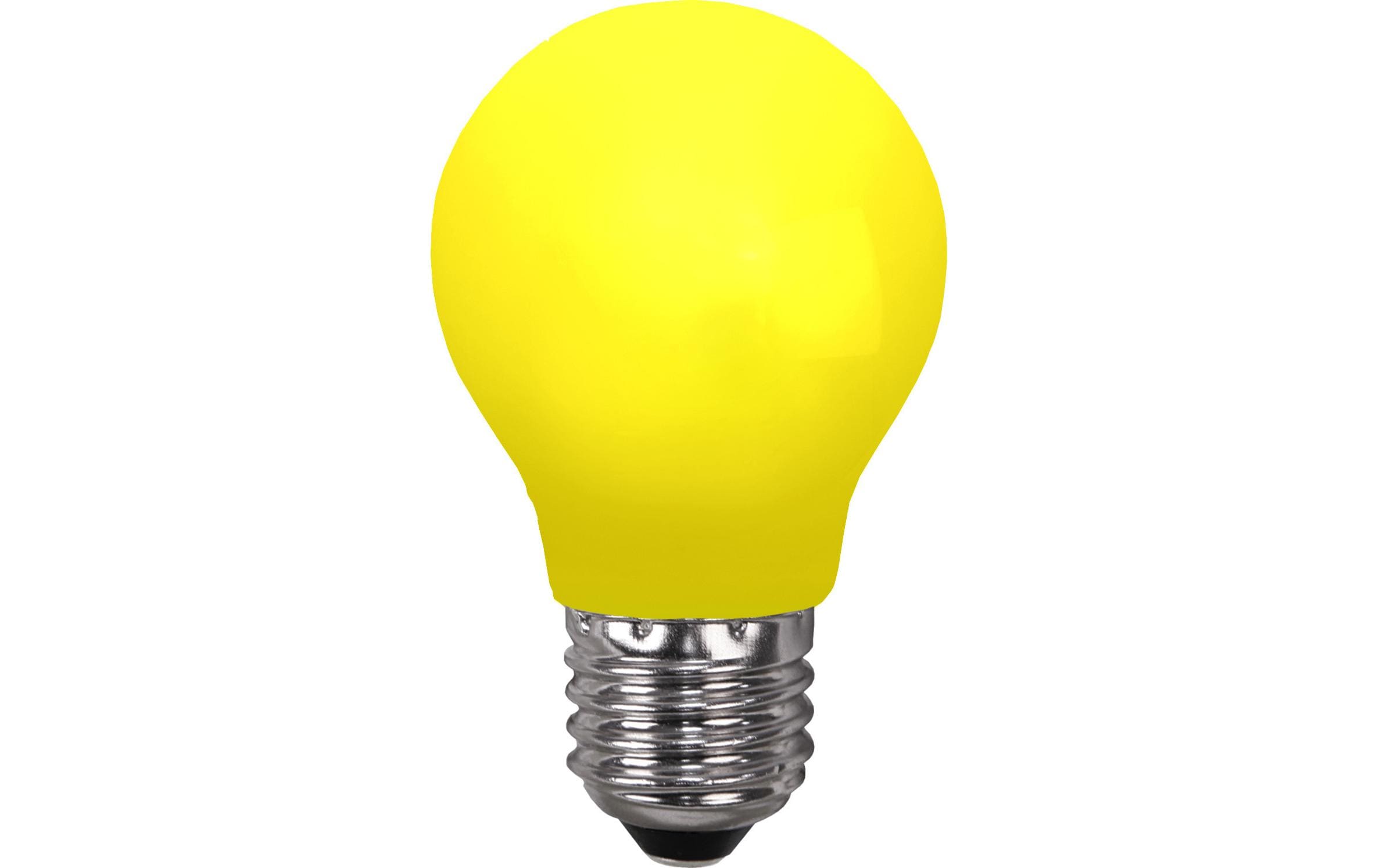 Star Trading LED Leuchtmittel E27 A55, Outdoor Lighting, gelb