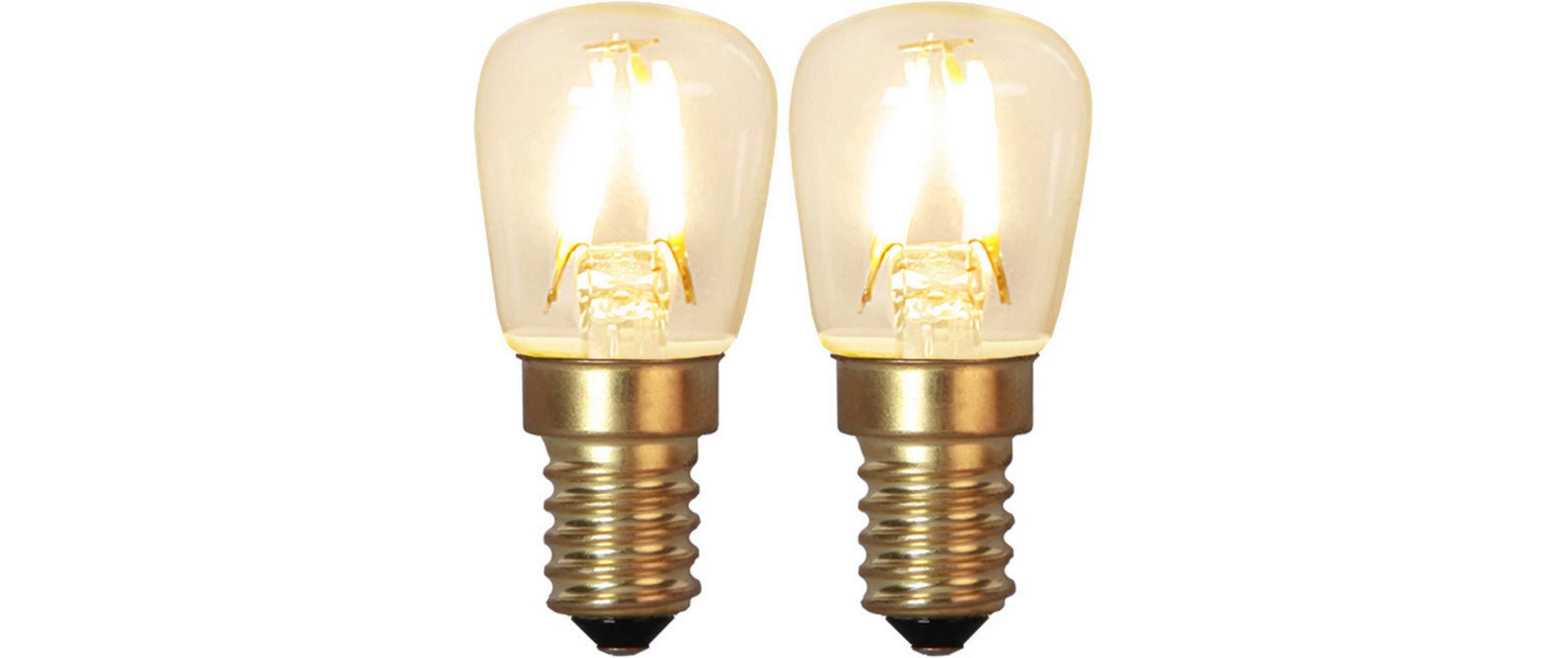 Star Trading LED Leuchtmittel E14, 2-Pack, Soft Glow