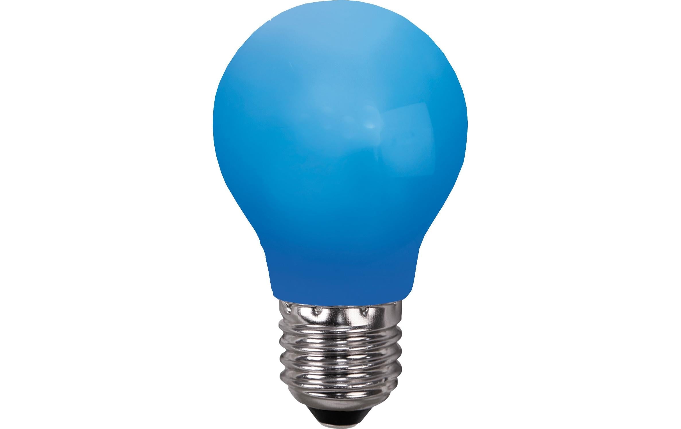 Star Trading LED Leuchtmittel E27 A55, Outdoor Lighting, blau