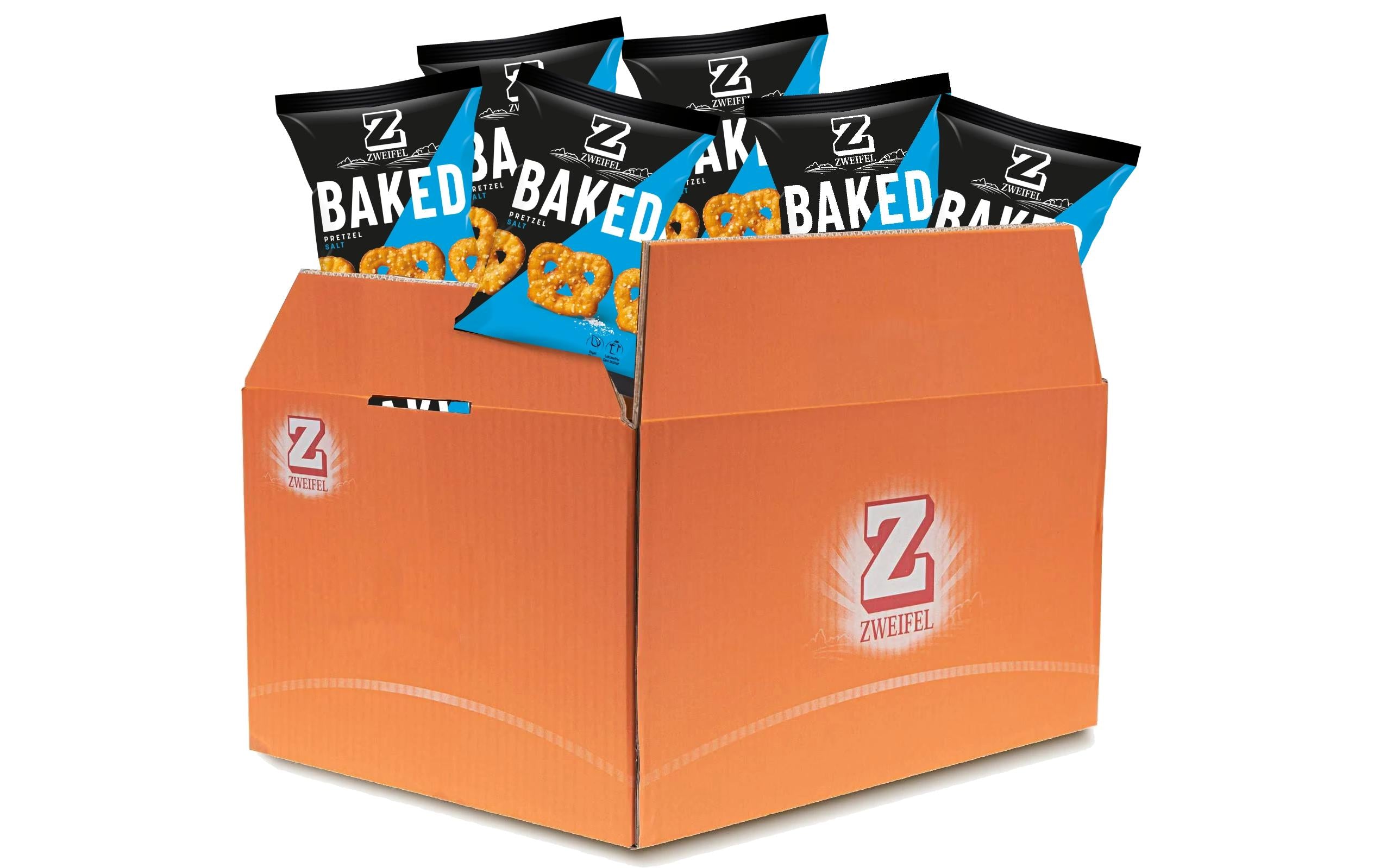 Baked Pretzel Salt Box 24 x 40 g