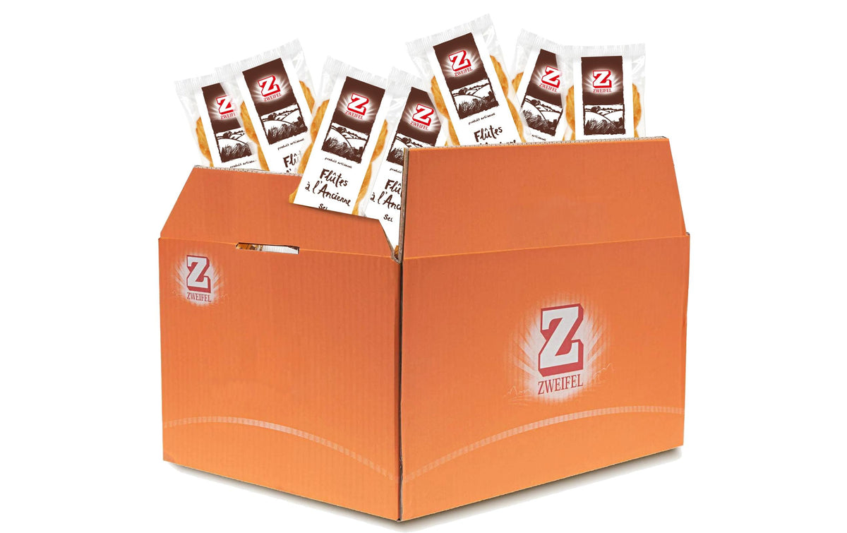 Zweifel Flûtes à lAncienne Sel Box 30 x 25 g