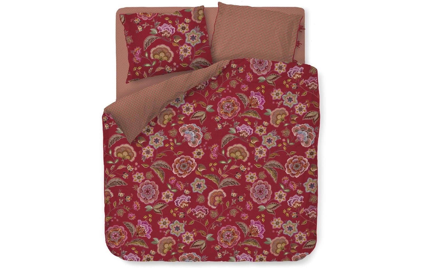 Pip Studio Kissenbezug Matata, rot 65x100 cm, BW-Twill