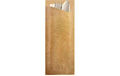 Pochetta Besteckset 100 Stk., Braun Papierbesteck, 2-lalgiger Serviette 33x33cm