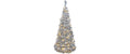 Dameco LED künstlicher Tannenbaum Schnee Pop-up-tree, H:150cm, D:63.5cm