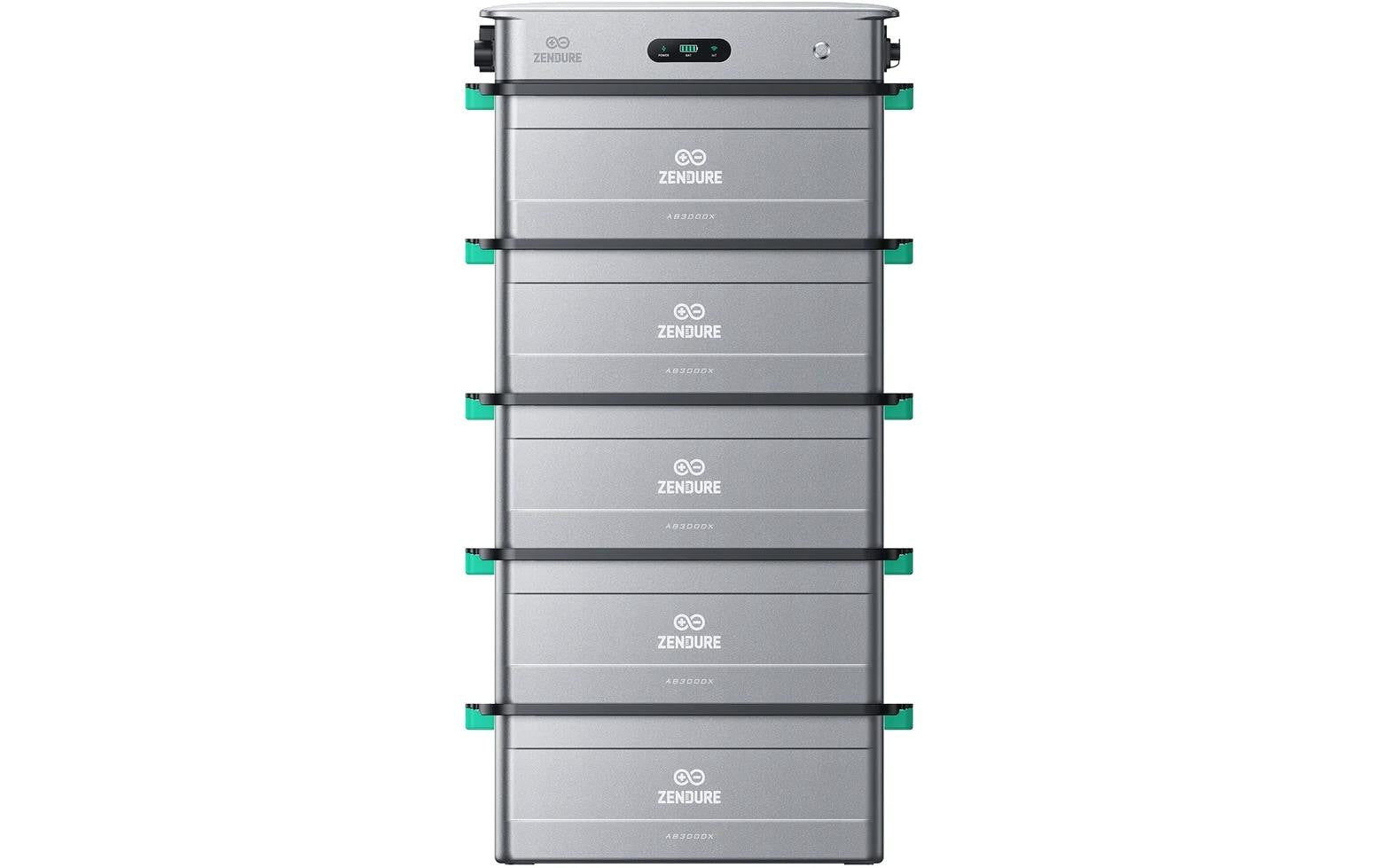 Zendure SolarFlow 2400 AC 14,40kWh Kit mit 5x AB3000X Erweiterungsbatterie