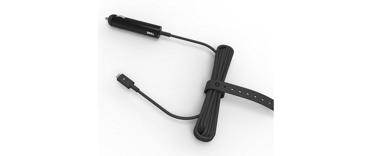 Dell Laptop Car and Airplane 65W 65W DC Power Adapter - USB-C