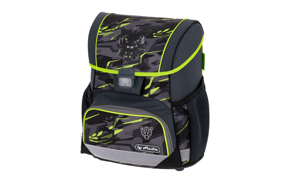 Herlitz Schulthek Loop Plus Wild Panther 4-teiliges Set, 17 l