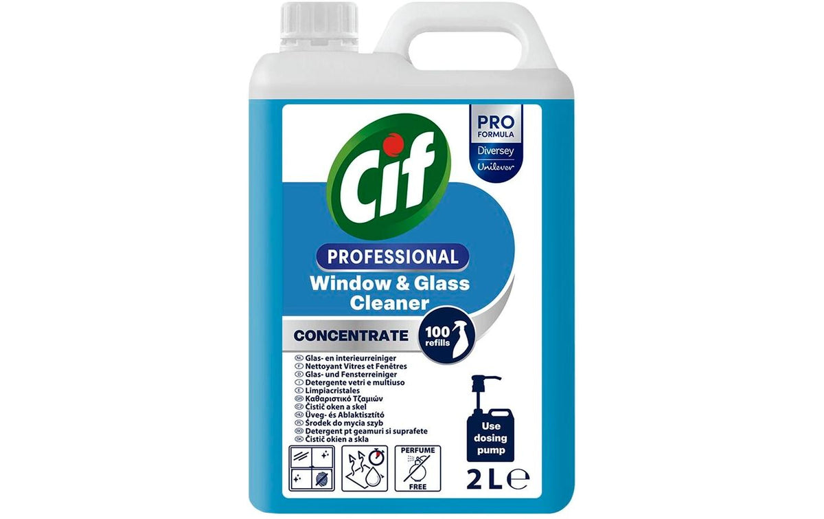 Cif Professional Glasreiniger Konzentrat 2 L