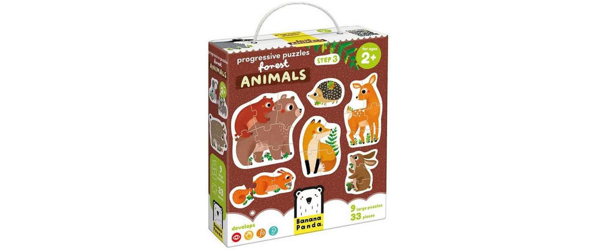 Puzzle Progressive Forest Animals