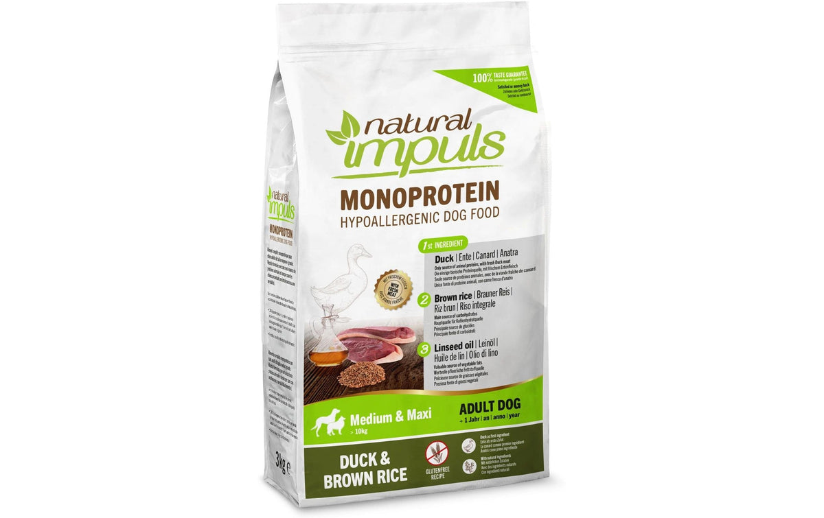 Natural Impuls Adult Med/Max Ente 3 Kg