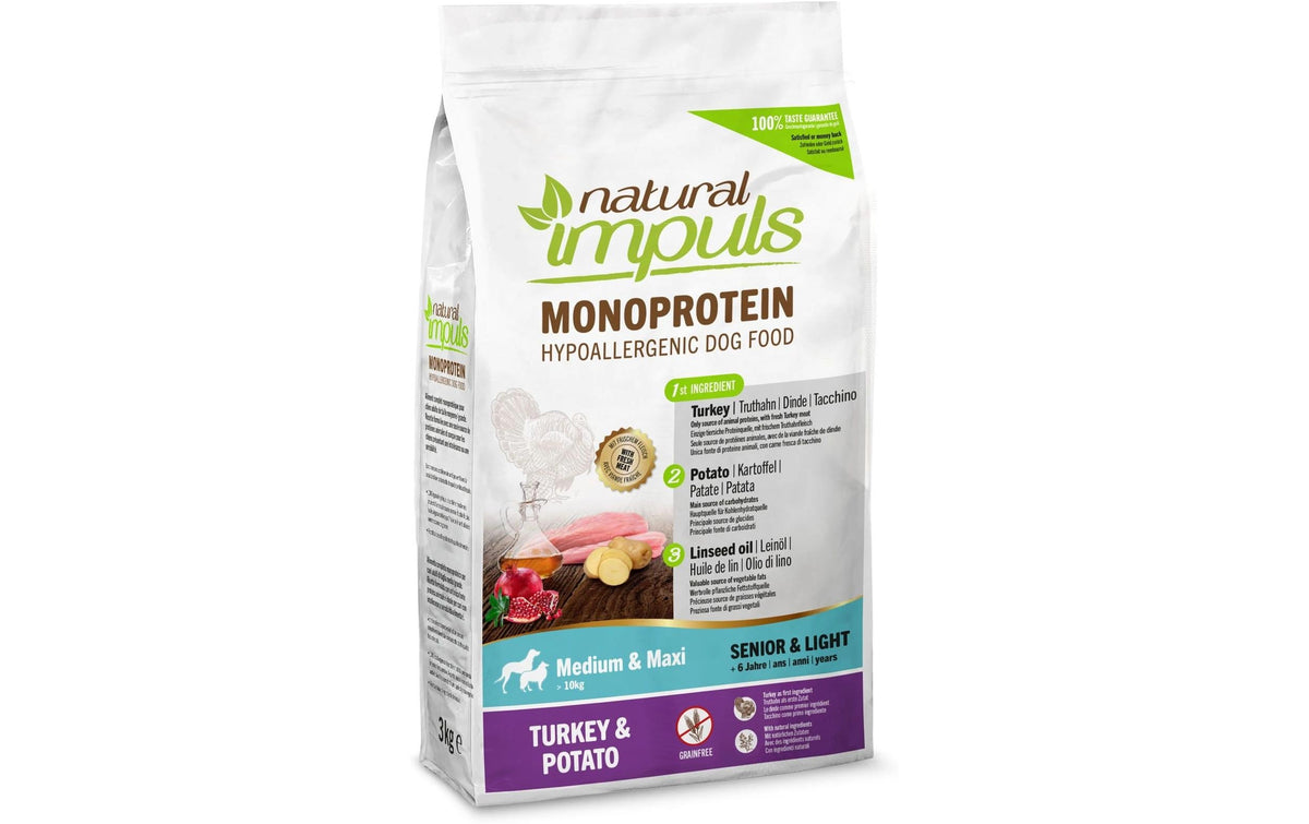 Natural Impuls Sen Med/Max Truthahn 3 Kg