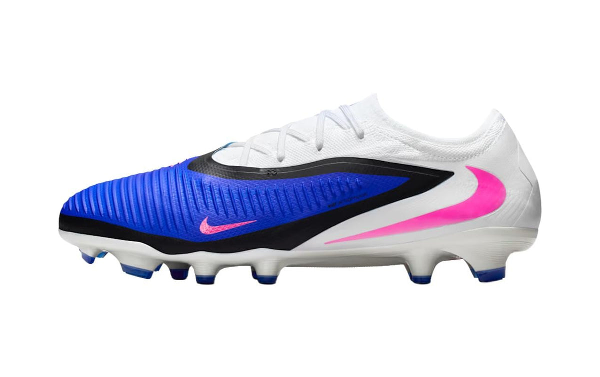 Nike Shoes PHANTOM 6 LOW PRO FG Grösse: 46 Farbe: Blue/Pink Blast-White