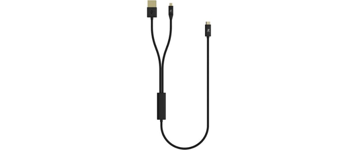 espresso Mini Display Port Kabel 1m zu USB-A + USB-C 1 m