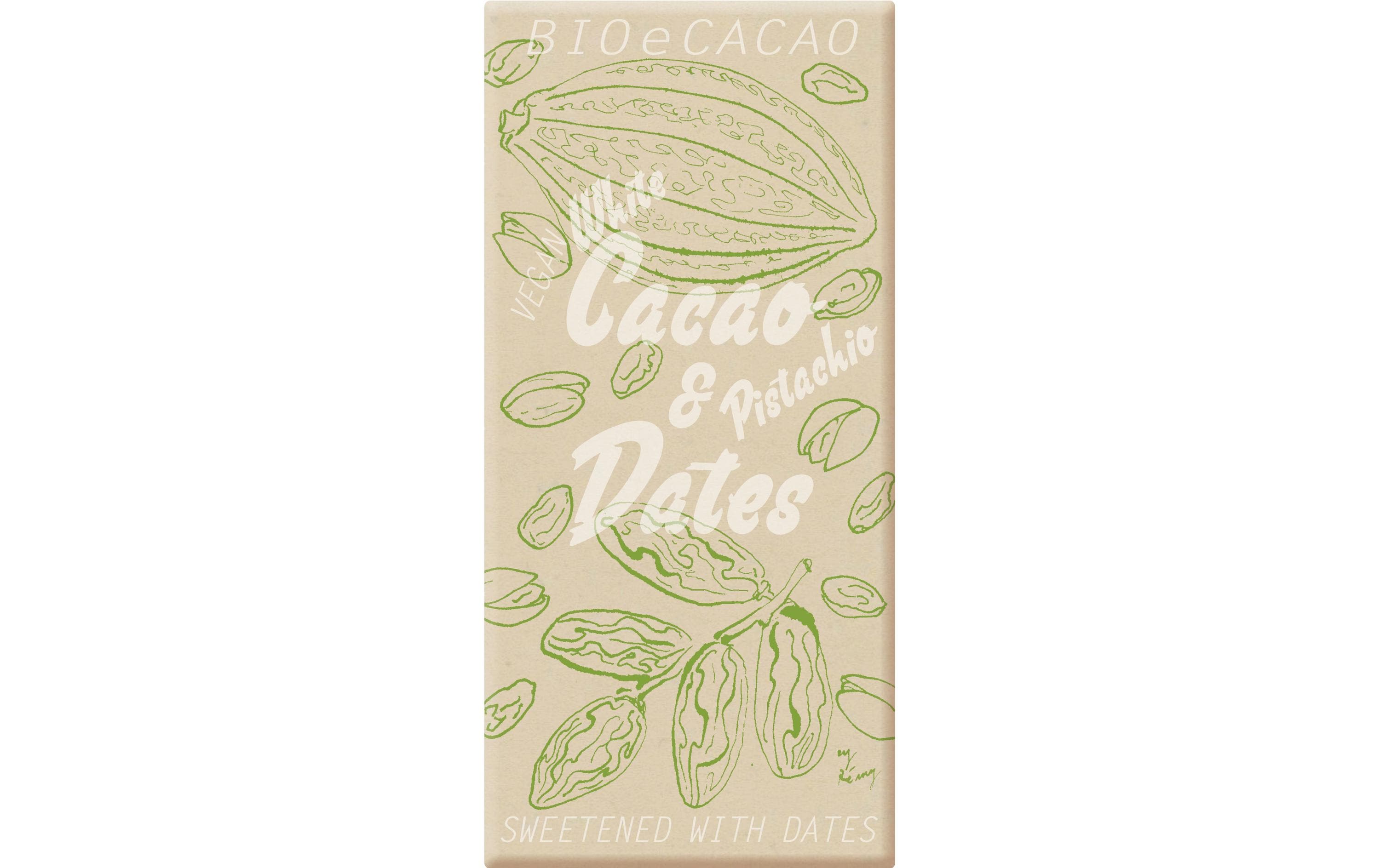 Dattelschokolade White Pistachio 90 g