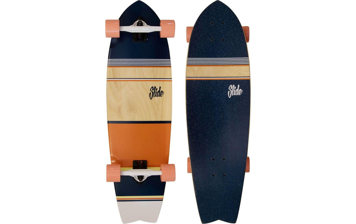 Slide Cruiser 34-Zoll Stripes orange