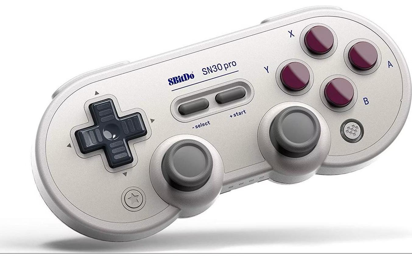 8BitDo SN30 Pro Wireless Controller white Wireless, Switch/Switch2/PC/Mobile