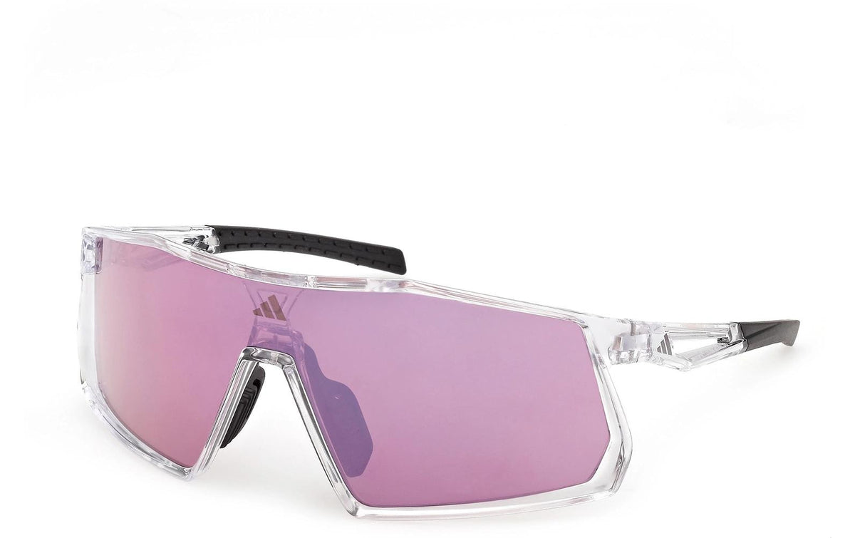 Adidas Sportbrille, KENTRO, SP0123 Erwachsen, Frame crystal