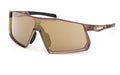 Adidas Sportbrille, KENTRO, SP0123 Erwachsen, Frame light brown/other