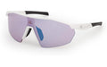 Adidas Sportbrille ANEMOS LIGHT S, SP0116 Erwachsen, Frame white