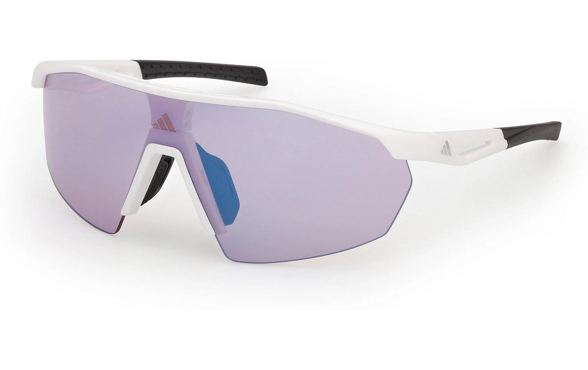 Adidas Sportbrille ANEMOS LIGHT S, SP0116 Erwachsen, Frame white