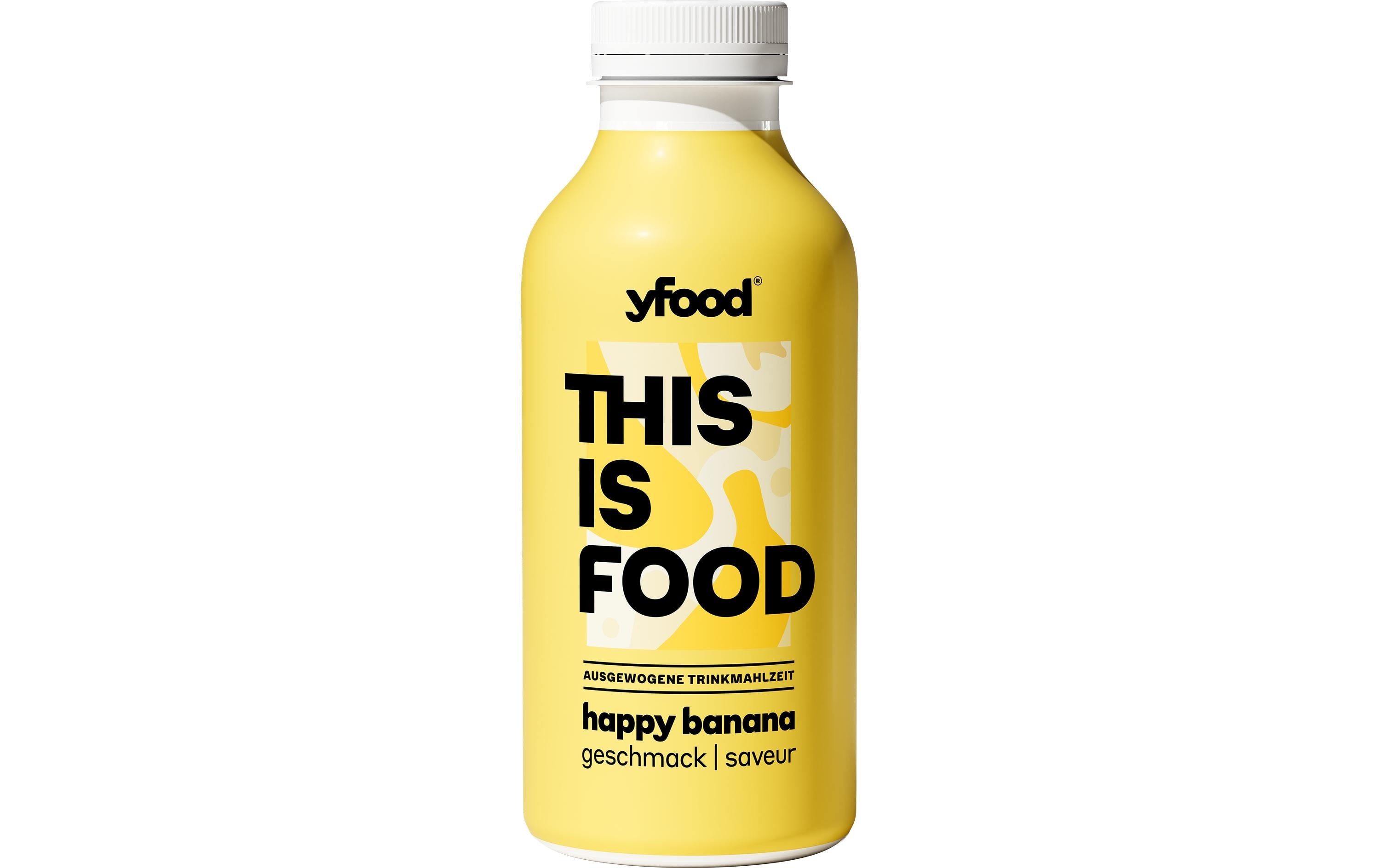 YFood Trinkmahlzeit Happy Banana 500ml