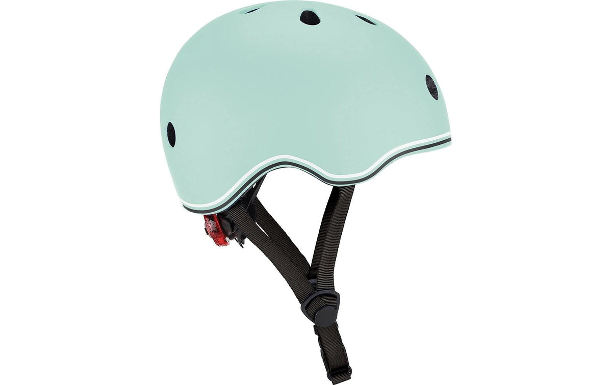 Globber Helm Go Up Lights Pastelgrün