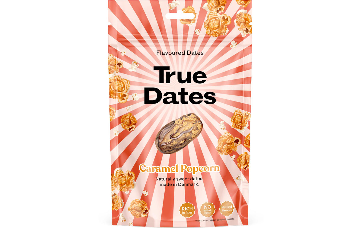 True Dates Caramel Popcorn 100 g