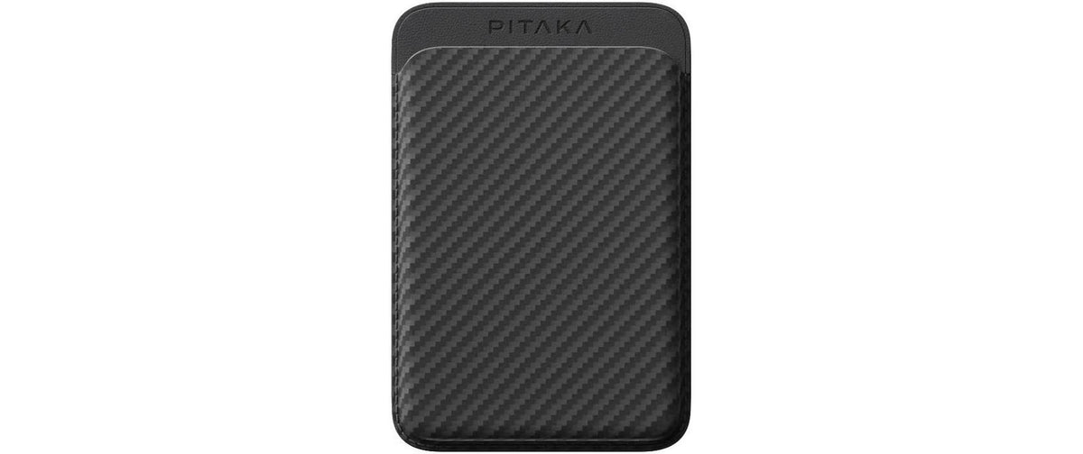 Pitaka MagSafe Kartenhalter für 2 Karten, Black