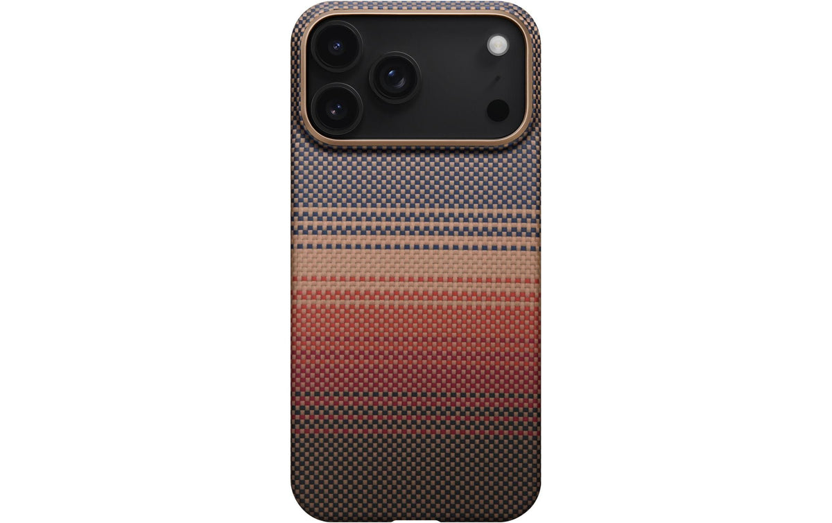 Pitaka Aramid Case Ultra-Slim iPhone 17 Pro, Sunset, MagSafe
