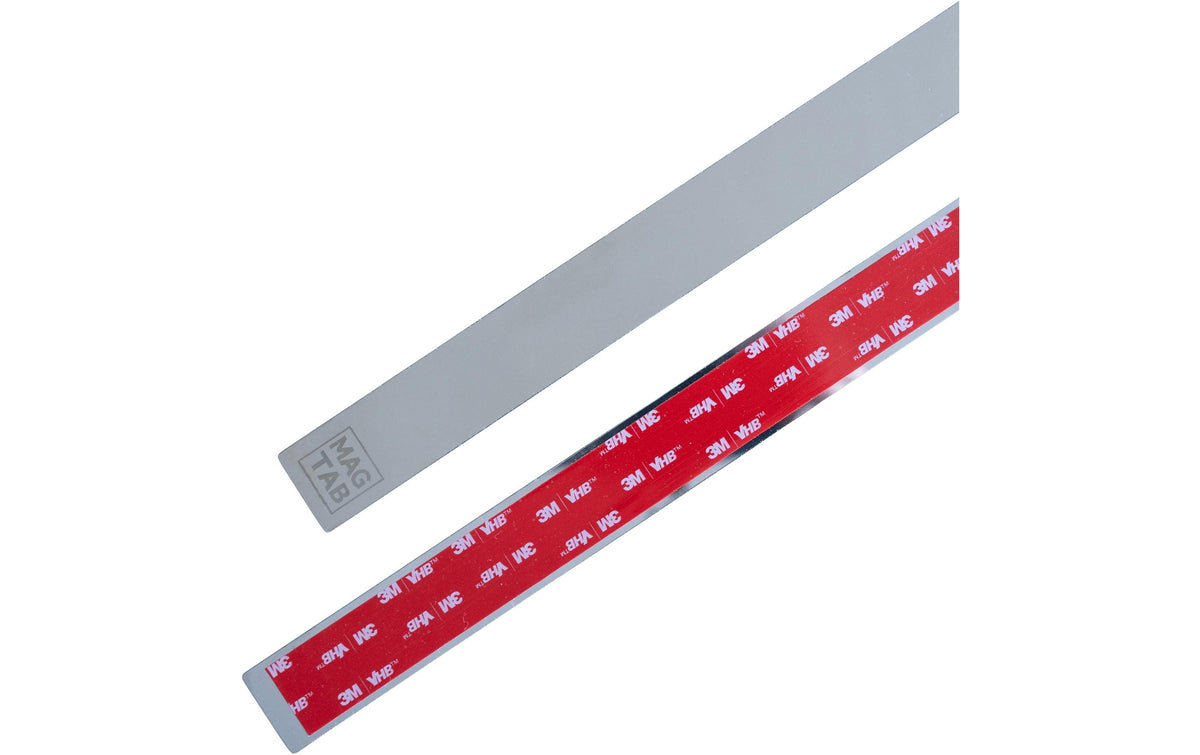 MagTab Magnetstreifen Set 60cm Selbstklebend, 2 Stück