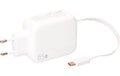 USB Schnellladeadapter GaN 1x USB-C Kabel 1x USB-C PD/QC 65W ws