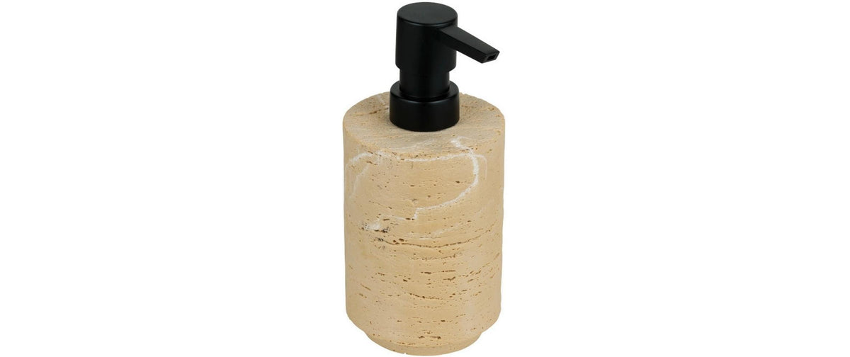 Wenko Seifenspender Denia Polyresin, Beige