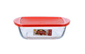 O-Cuisine Auflaufform mit Deckel 25 x 22 cm