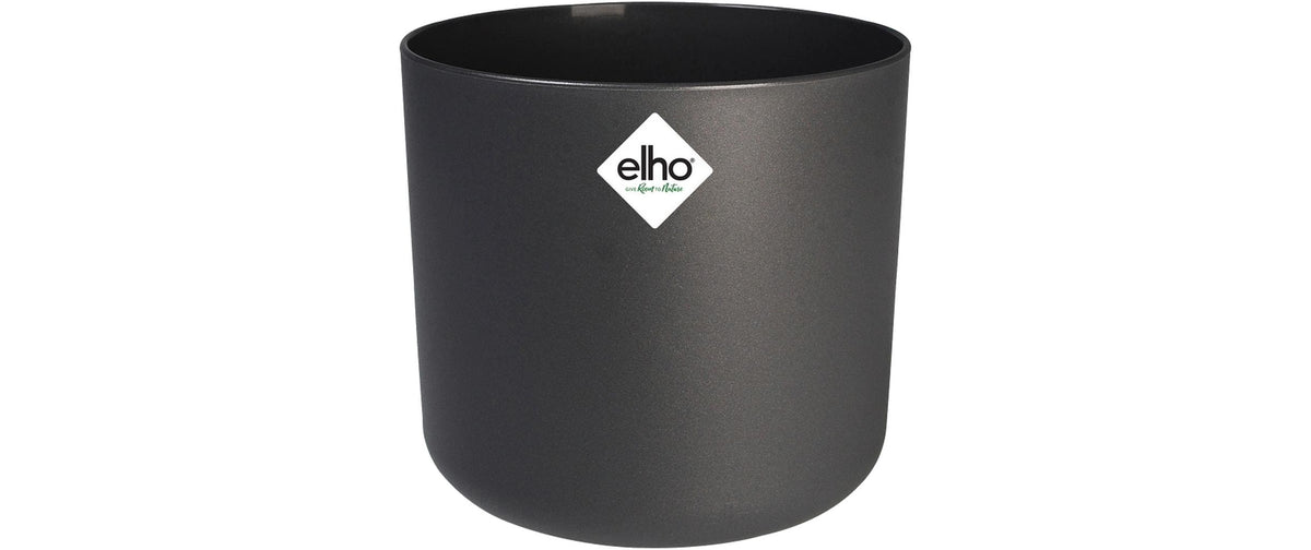 Elho Blumentopf b.for soft rund 14cm anthrazit