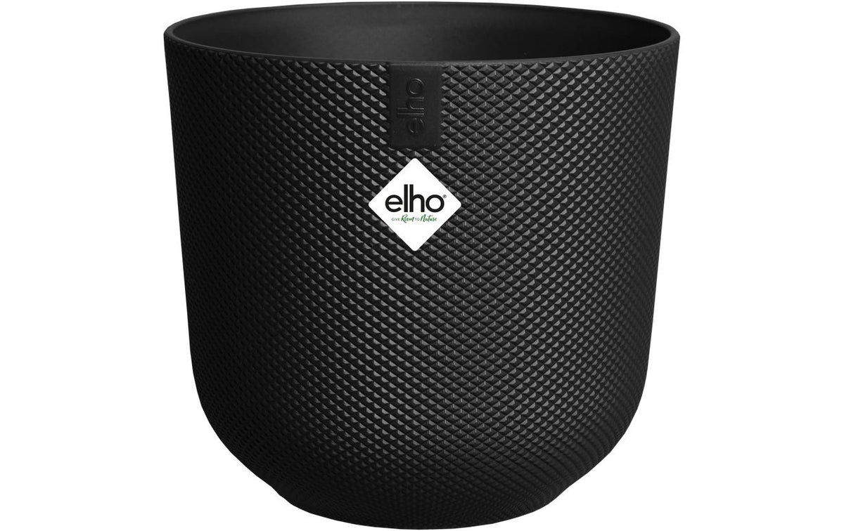 Elho Blumentopf Jazz rund 14cm living schwarz