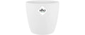 Elho Blumentopf Brussels rund mini 10.5cm weiss