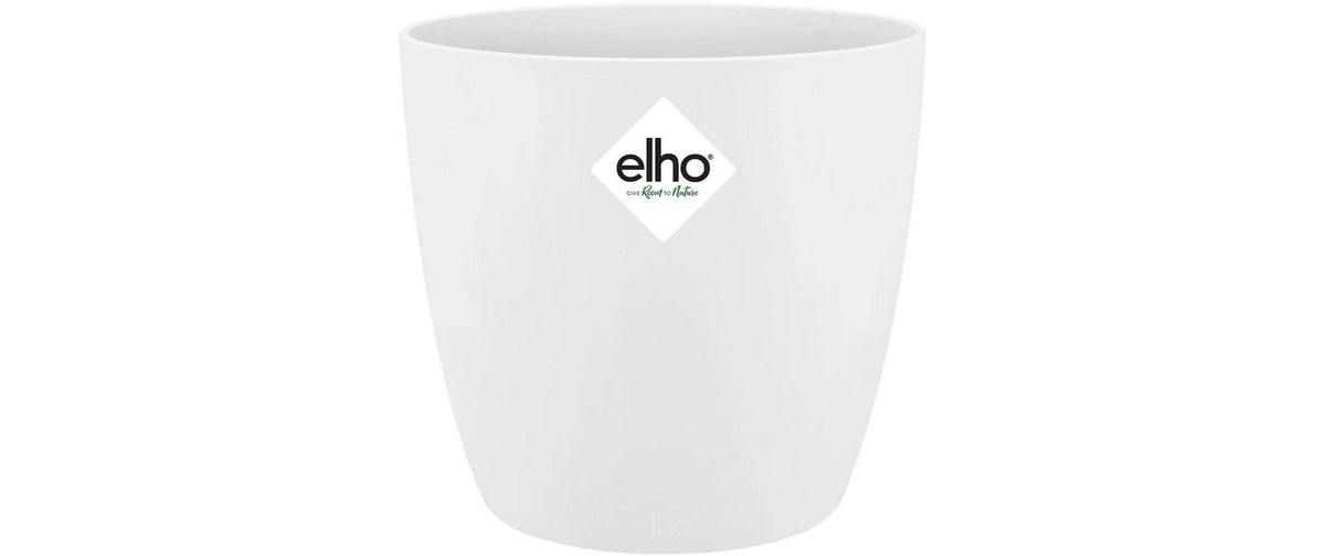 Elho Blumentopf Brussels rund mini 10.5cm weiss