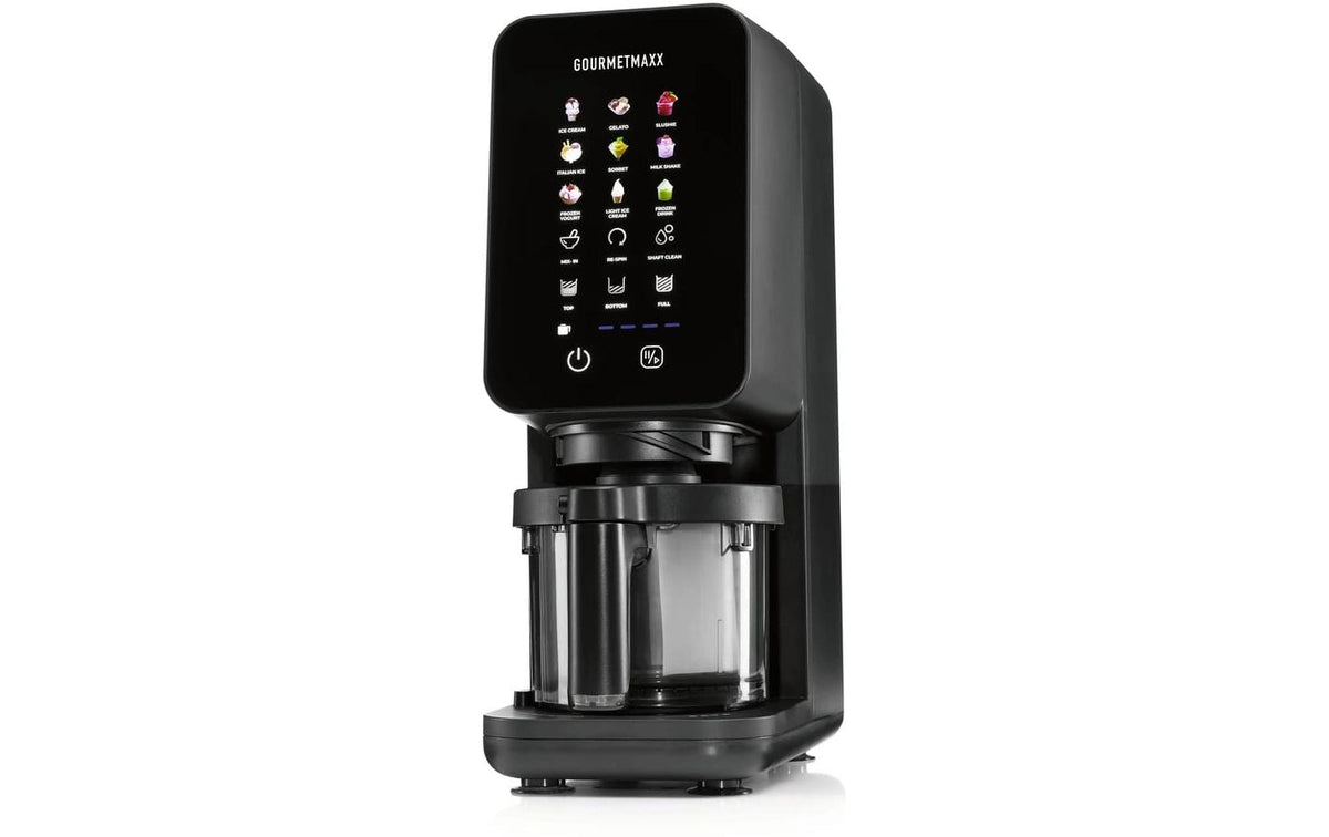 GOURMETmaxx Eismaschine 700W Glace-Maschine, 9 Programme