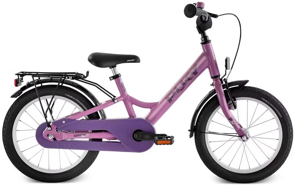 PUKY YOUKE 16" Alu-Kinderfahrrad Kindervelo perky purple, Rücktrittbremse