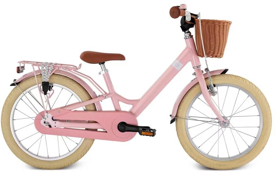 PUKY YOUKE 18" CLASSIC Alu-Fahrrad Kindervelo retro rose, Rücktrittbremse