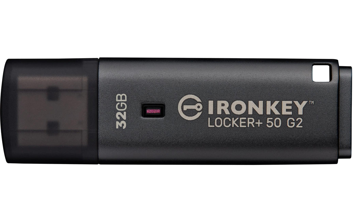 Kingston IronKey Locker+ 50 G2 32GB USB3.2 (Typ-A), AES-256 Encrypted, FIPS 197