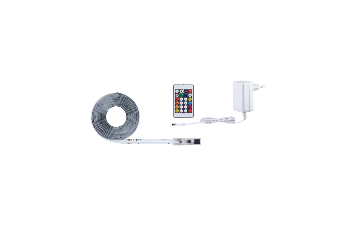 Paulmann LED Strip SimpLED RGBIC Komplettset, 3m beschichtet