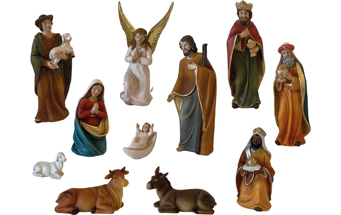 Botanic Haus Krippenfiguren 11-teilig H: 20 cm, aus Polyresin