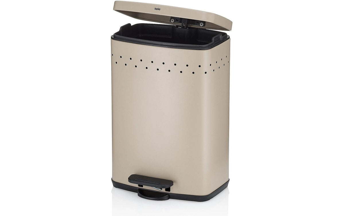 Kela Kosmetikeimer Malaga 5 Liter, Beige